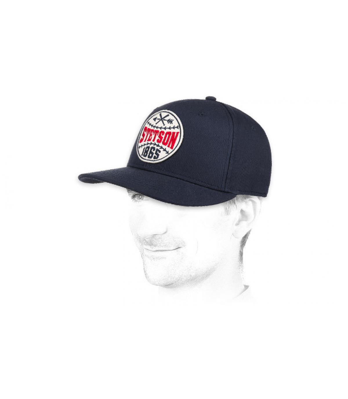 Stetson baseball cap Baseball Cap navy Stetson baseball cap Baseball Cap navy